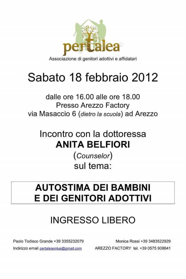 Seminario Sabato 18 Febbraio 2012